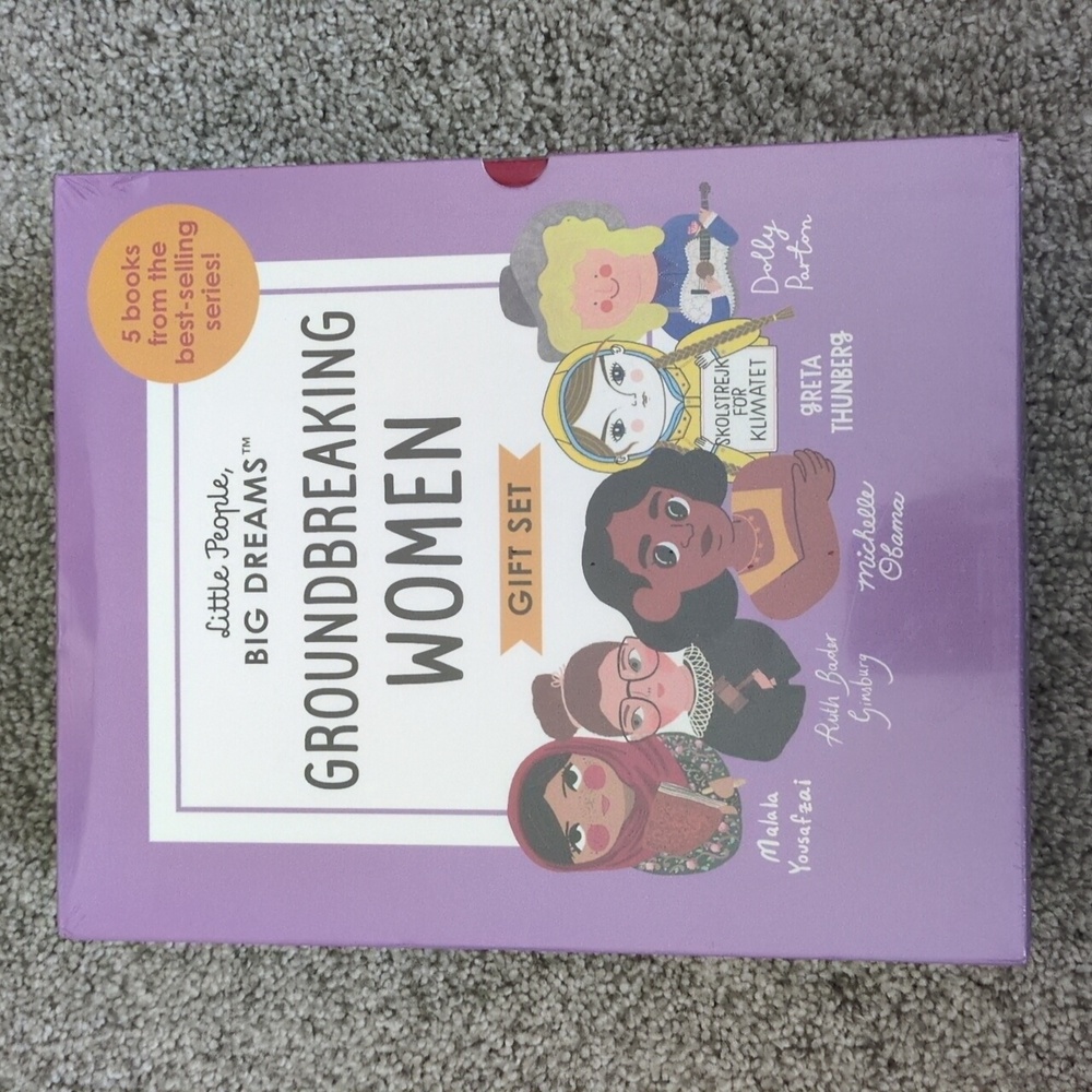 Groundbreaking Women Little People Big Dream Books Gift Set